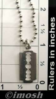 NECKLACE - DIMEBAG Darrell Pendant NEW - RARE - Pantera - Diagonal Razor  Blade $18.00 - PicClick