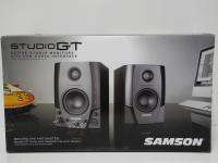 PAIR Samson Studio Gt4 Active Powered Monitor Speakers  