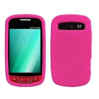  Samsung Admire R720 Metro PCS CELL PHONE RUBBER PINK GEL SKIN COVER 