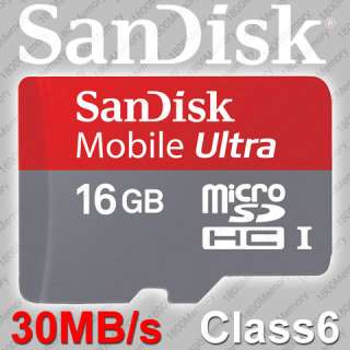 GENUINE SanDisk 32GB Mobile Ultra microSDHC Card + SD Adapter 200X 