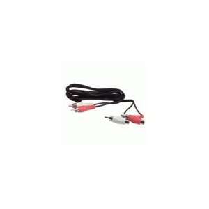 com 6ft RCA Stereo Male to RCA Stereo Piggyback Male and Female Cable 