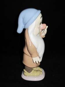 Lladro Disney SLEEPY Snow White & 7 Dwarfs 7539 COA NEW  