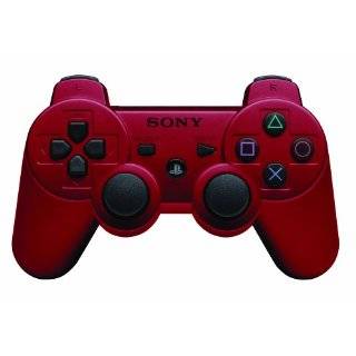 PlayStation 3 Dualshock 3 Wireless Controller (Red) by Sony Computer 