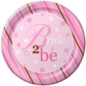  Bride 2 Be Paper Dinner Plates