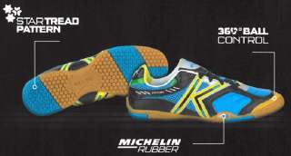   Michelin Star 360 Total Control Indoor Soccer Futsal Shoe Turquoise