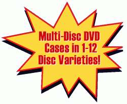 You are bidding on 1 Premium 14 MM Four Disc DVD storage cases. Made 