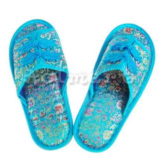 Chinese Embroidery Brocade House shoes wedding slippers  