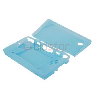 Nintendo DSi NDSi Silicone Skin Cover Case Blue 837654146415  