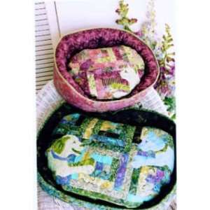   Pieceful Pet Beds Patterns by Java House Quilts Arts, Crafts & Sewing