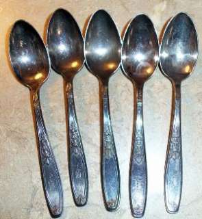 Vintage W M ROGERS AND SON AA Spoons 1847 Ambassador Design REDUCED 