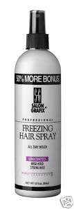 Salon Grafix Non Aerosol Freezing Unscented Hair Spray  