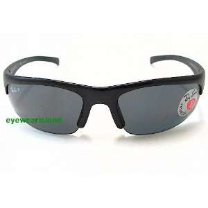Ray Ban RB4039 Matte Black/Polarized Grey Green 601S81 63MM Sunglasses