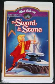 Disneys Masterpiece   The Sword in the Stone VHS 012257229035  