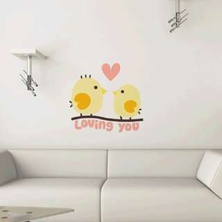   Loving you WALL DECOR DECAL MURAL STICKER REMOVABLE VINYL Automotive