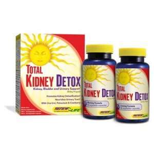  Renew Life Total Kidney Detox 2 part kit Formerly Cleanse 