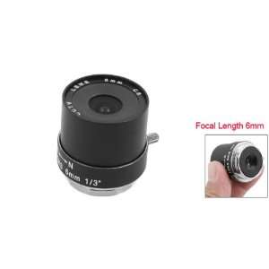  Gino 6mm F1.6 Replacement Fixed Iris Lens for CCTV Camera 