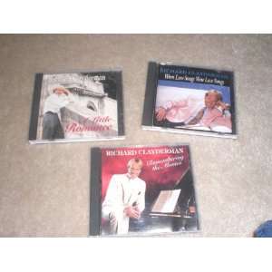 Richard Clayderman Cds  Remembering the Movies, When Love Songs 