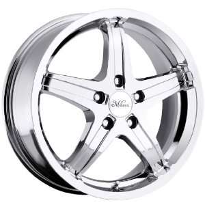   Kool Whip 5 5x115 +40mm Chrome Wheels Rims Inch 17 Automotive