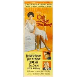  Cat On a Hot Tin Roof Movie Poster (14 x 36 Inches   36cm 