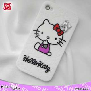 Cute Hello Kitty Home Button Sticker for iPhone iPad iPod 1 2 3 4 G 4S 