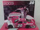 2003 Mike Bliss 20 ROCKWELL AUTOMATION 1/24 Action RCCA NASCAR diecast