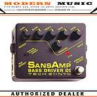 Tech 21 SansAmp Programmable Bass Driver DI (SansAmp 3 Ch Bass Driver 