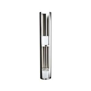  L3402   Wall Mount Lid Dispenser   Stainless Steel 