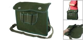 Army Green Nylon Adjustable Strap Electrician Canvas Bag  