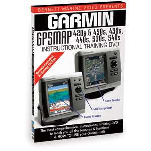 Bennett Training DVD f/Garmin GPSMAP 400S/500S GPS/Sounders  