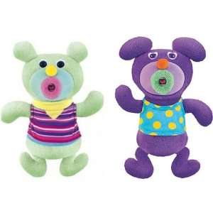   Jig Deluxe Singing Plush Figures   Purple & Mint Green Toys & Games