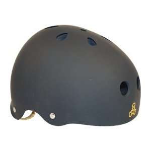  Triple Eight Brainsaver Skateboard Helmet Gun/Mat Rubber 