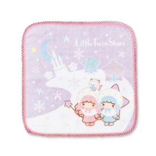 Sanrio Little Twin Stars Christmas Xmas Handkerchief Face Hand Towel 