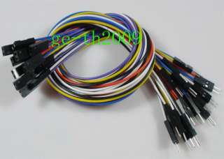 2pin Arduino Shield cables male to female 16pcs× 30cm  
