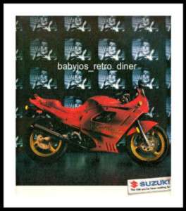 1990 SUZUKI Katana 600 Scooter Japanese MOTORCYCLE AD  