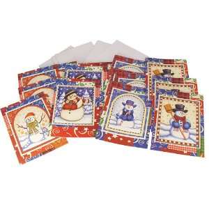   Pack of 672 Snowman Holiday Christmas Greeting Cards 