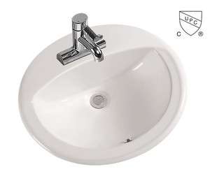20 Bathroom Lavatory Vessel Sink Ceramic Above Counter Basin 2213 UPC 