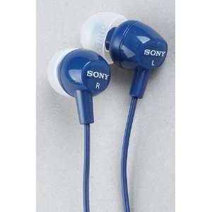  SONY The EX10LP Earbuds in Dark Blue,Headphones for Unisex 