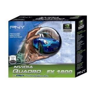PNY VCQFX1800 PCIE PB Quadro FX 1800 768MB Video Card  