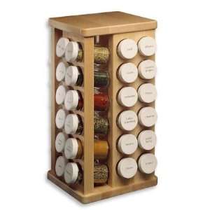   Spice Rack JK Adams Carousel Spice Rack 32 Bottles