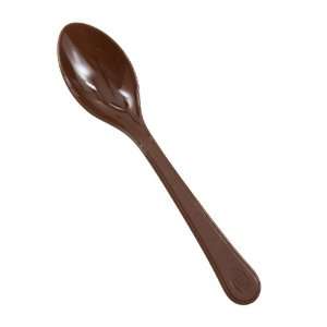    Lets Party By Hallmark Brown Plastic Spoons 