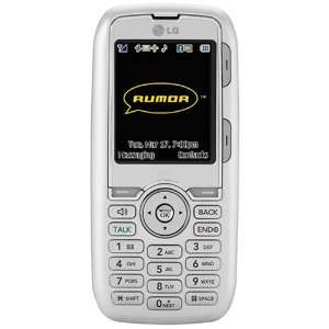  LG Rumor LG260 Phone, White (Sprint) Cell Phones 