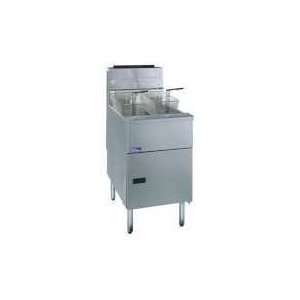 com Pitco Gas Solstice Premium Commercial Deep Fryer   Tube Stainless 