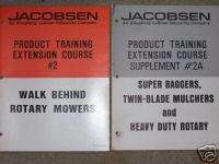 Jacobsen Walk Behind Rotary Mower Service/Repair Manual  