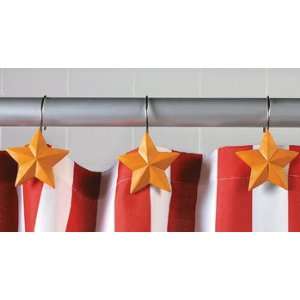  Star Shower Curtain Hooks   Party Decorations & Room Decor 