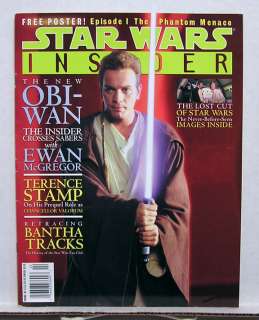 1998 STAR WARS INSIDER Magazine # 41  The New OBI WAN  