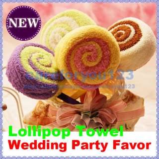   Baby Shower Small Washcloth Towel Gift Wedding Party Favor  