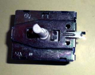 GE washer temp selector switch 572D437P009 WE4M242 used hotpoint 
