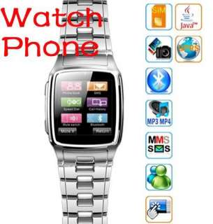 HD Touch Screen Watch Mobile Cell phone Bluetooth Camera /4 
