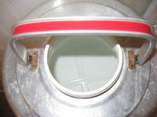   CONDITION FEATHERFLITE Aluminum Metal Water 2 gallon Cooler Jug  