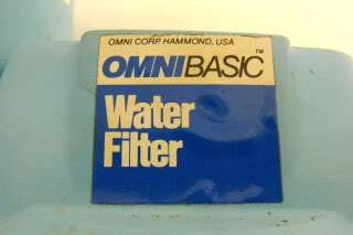 Omnifilter Water Filter units Model# OB1  